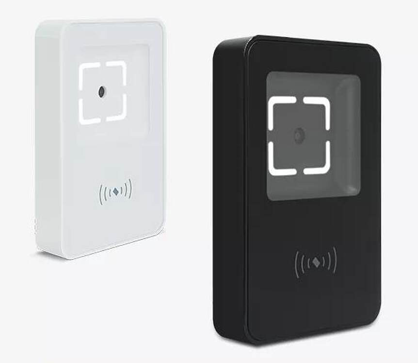 Dual-Reader in weiß und schwarz erhältlich